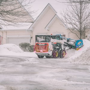 Snow removal front loader Pennsylvania