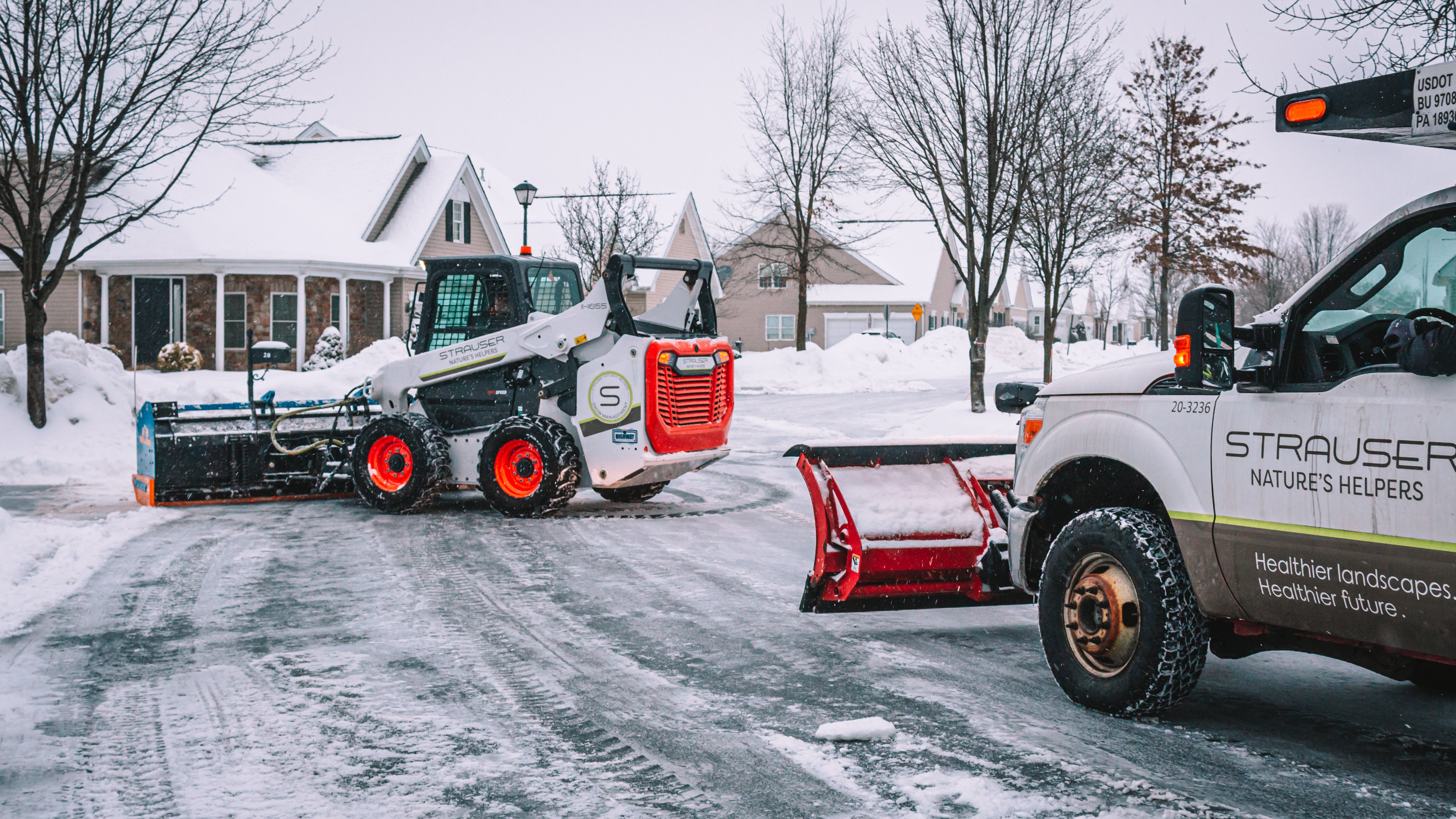 Snow Plow, Snow Front Loader, De-Icing